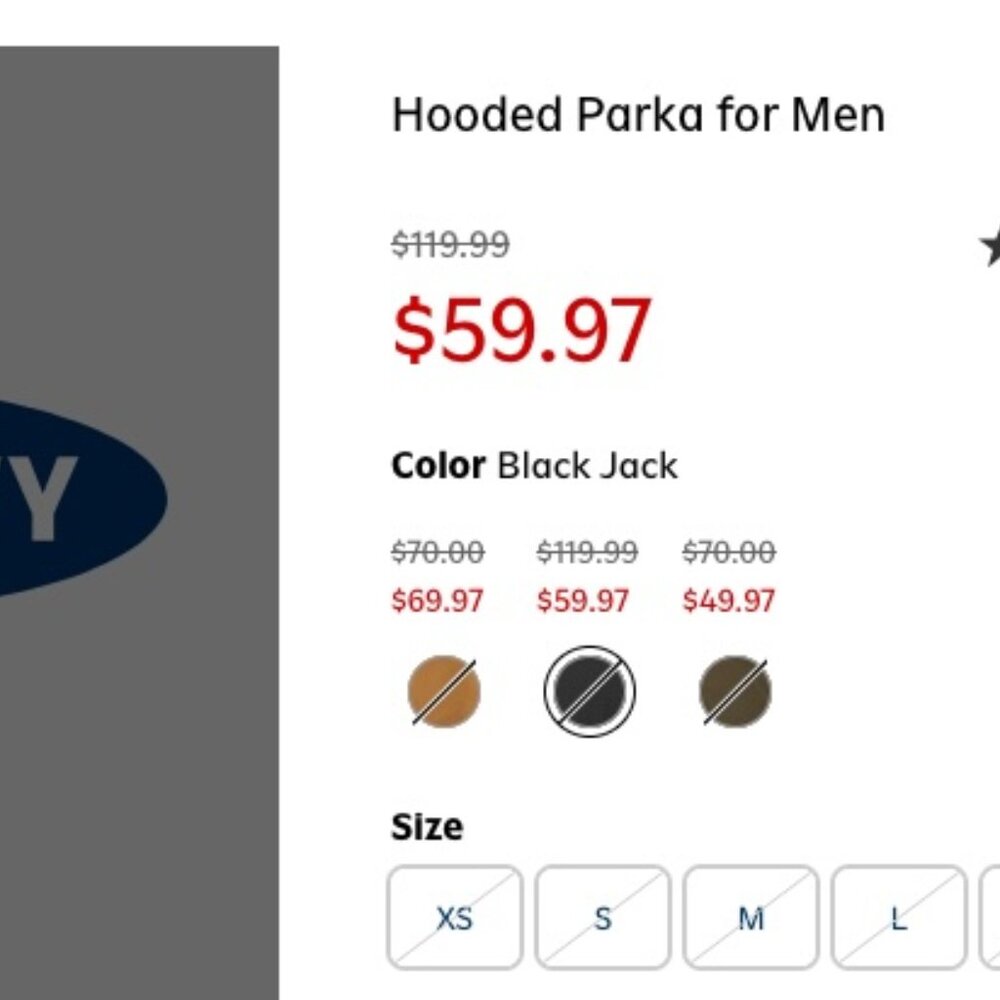 Old Navy parka with fur hood (worn once)